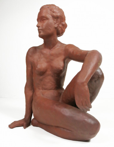 Art Deco sculpture of Josef Lorenzl for Katzhütte ceramics