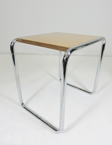 Tubular steel stool by Marcel Breuer