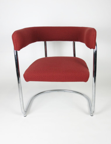 Freischwinger-Sessel 70er Jahre