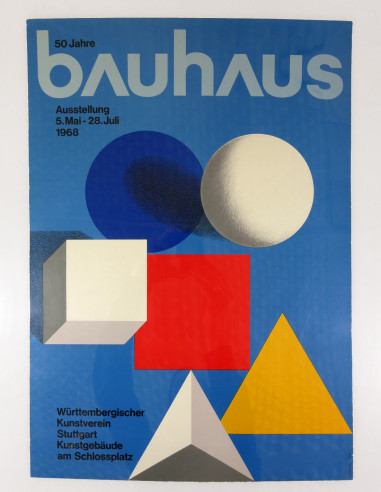 Bauhaus-Poster von Herbert Bayer, 1968